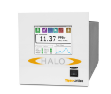 The HALO RP H2O can measure in a range from 50 Torr to 15 psig.